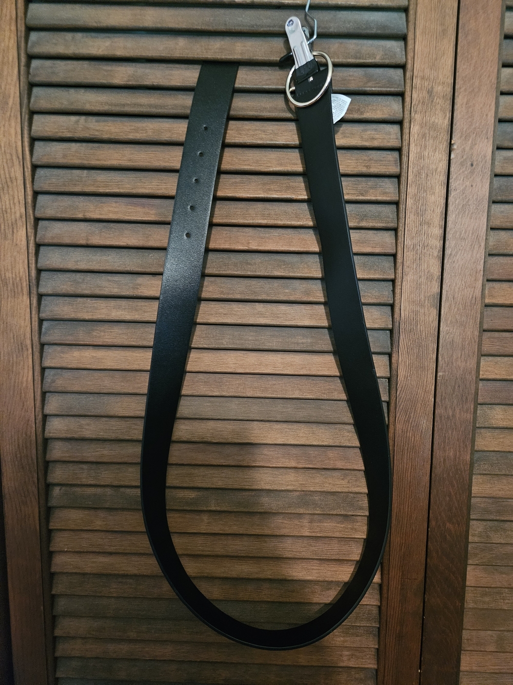 NWOT 2 Old Navy Black Belt with Silver/Gold Ring Buckle Womens 56in Xl To Xxl
